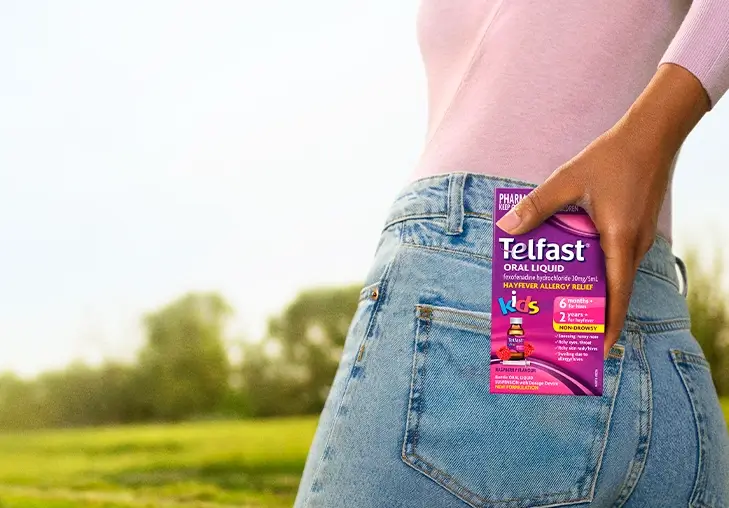 Telfast® Oral Liquid for Kids | Non-Drowsy Hayfever Relief