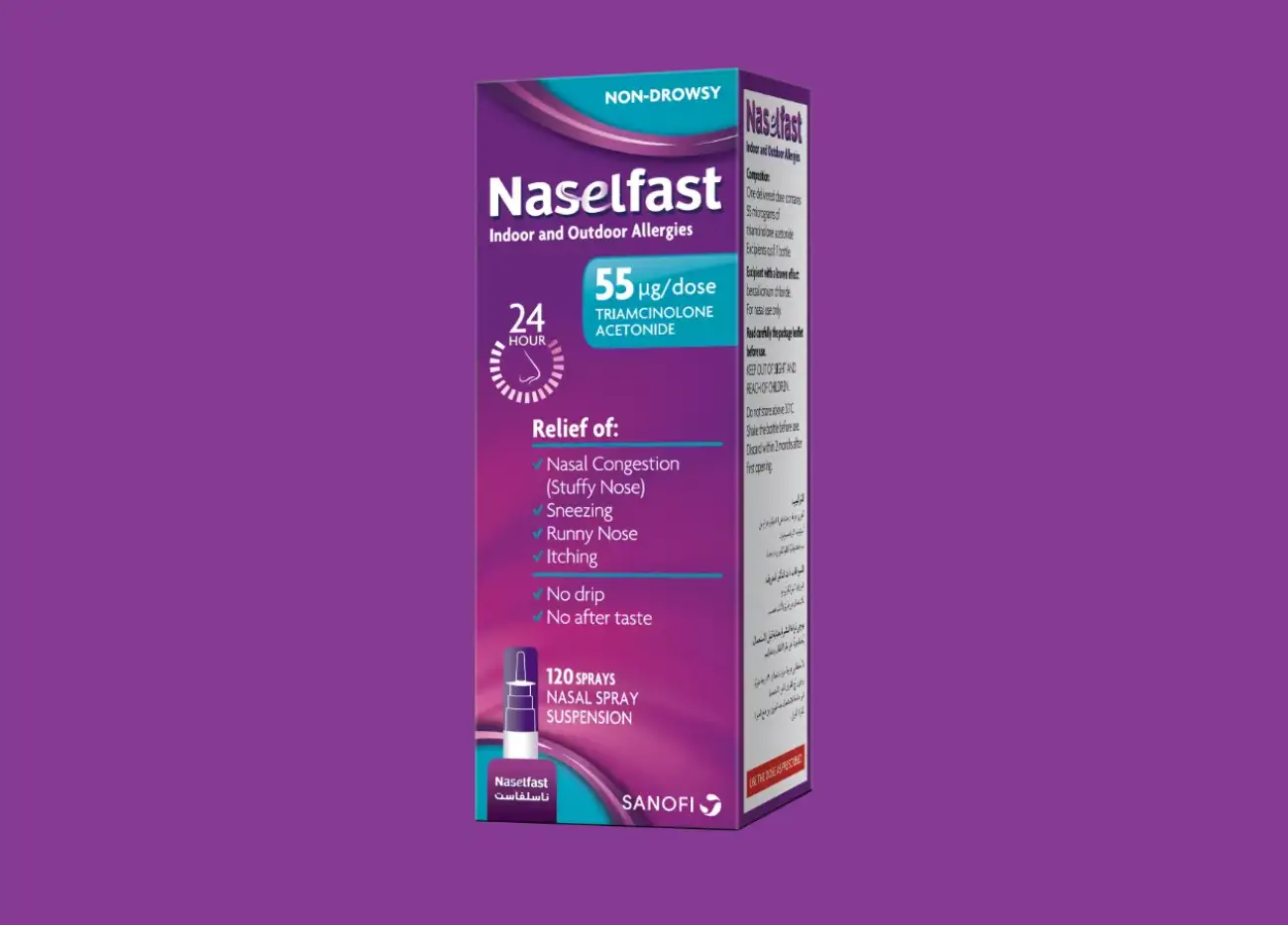 Product packshot of Naselfast